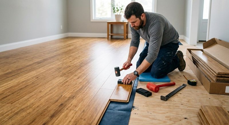 Bamboo Flooring Installation in Loudoun County, VA