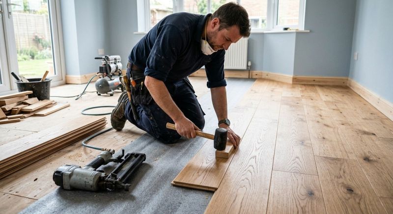 Hardwood Floor Installation in Herndon, VA