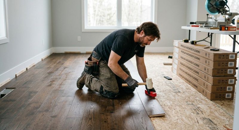 Hardwood Floor Installation in Montgomery Village, MD