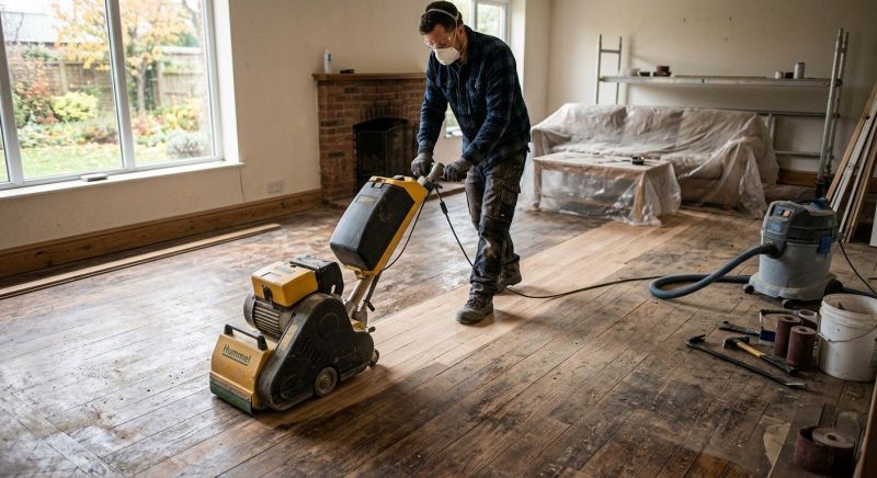 Hardwood Floor Renovation in Loudoun County, VA