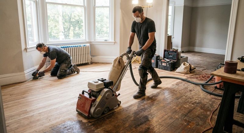 Hardwood Floor Renovation in Loudoun County, VA