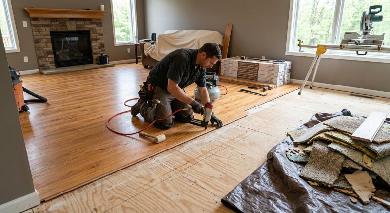 Hardwood Replacement in Ashton, MD