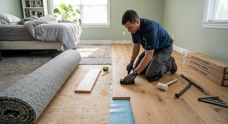 Hardwood Replacement in Fairfax, VA