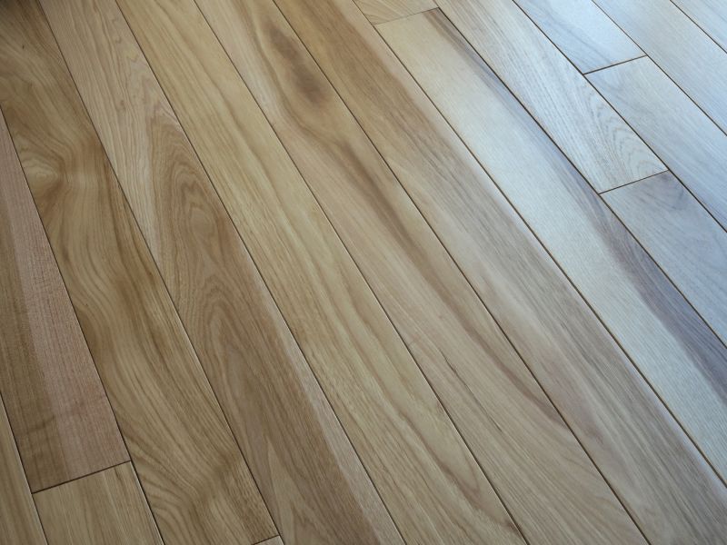 Hickory Floor Installation in Loudoun County, VA