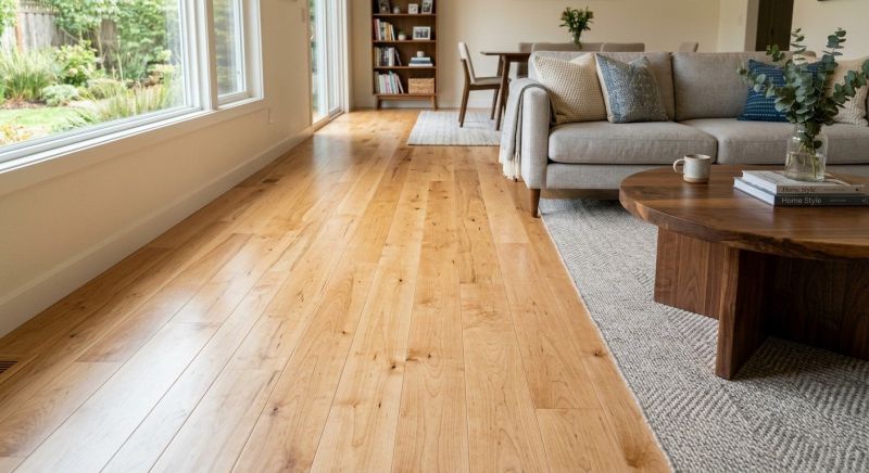 Maple Flooring Installation in Middleburg, VA