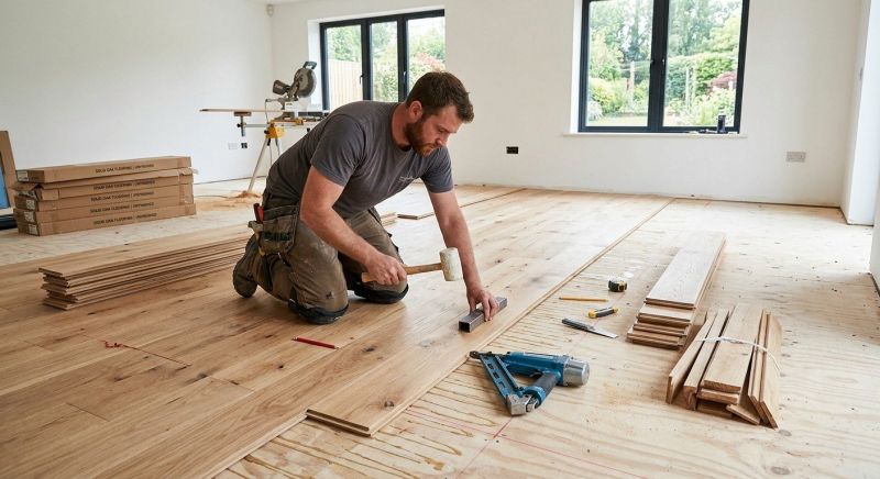 Maple Flooring Installation in Montgomery County, MD