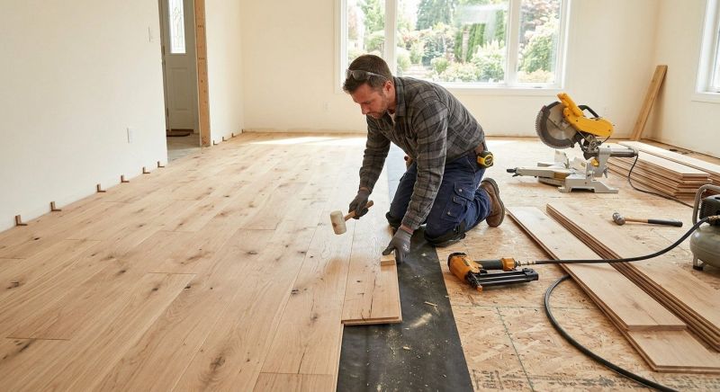 Oak Floor Installation in Ashton, MD