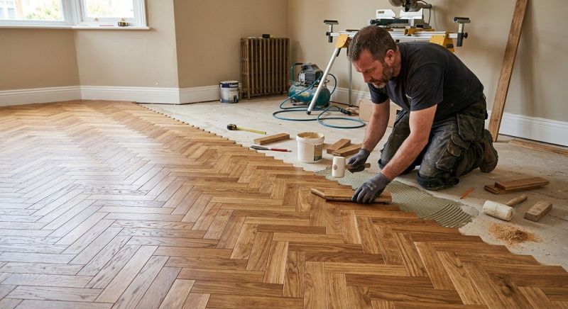 Parquet Flooring Installation in Loudoun County, VA