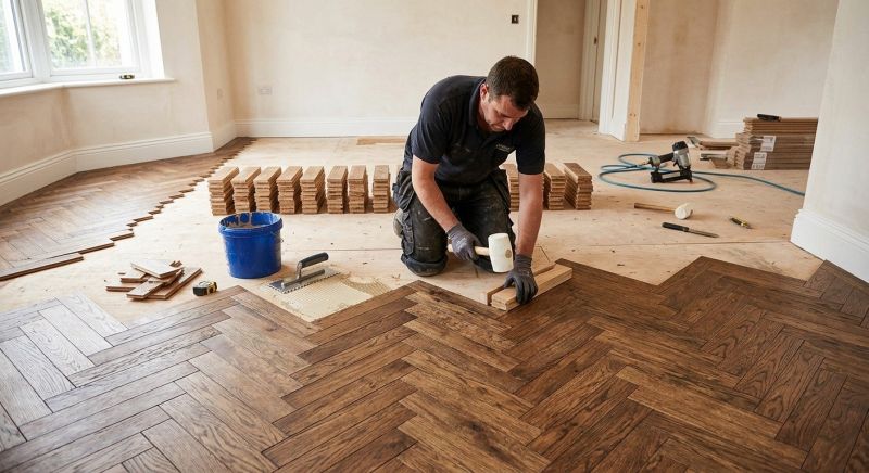 Parquet Flooring Installation in Loudoun County, VA