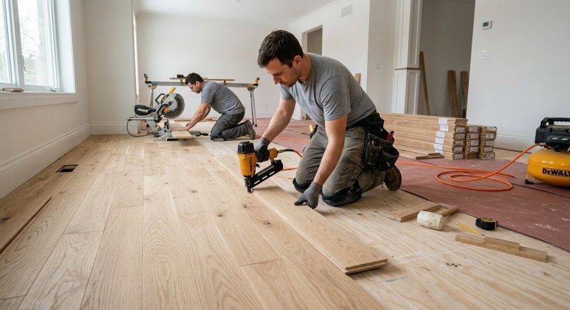 Wood Floor Replacement in Boyds, MD