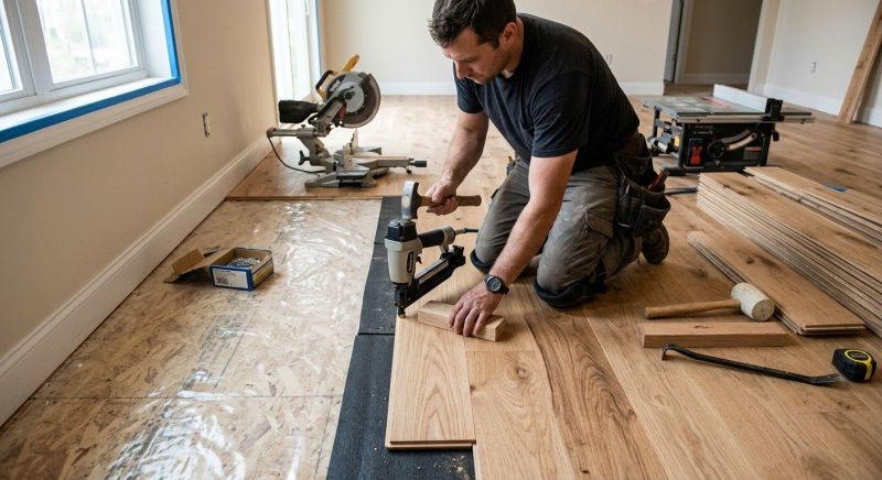 Wood Flooring Installation in Takoma Park, MD